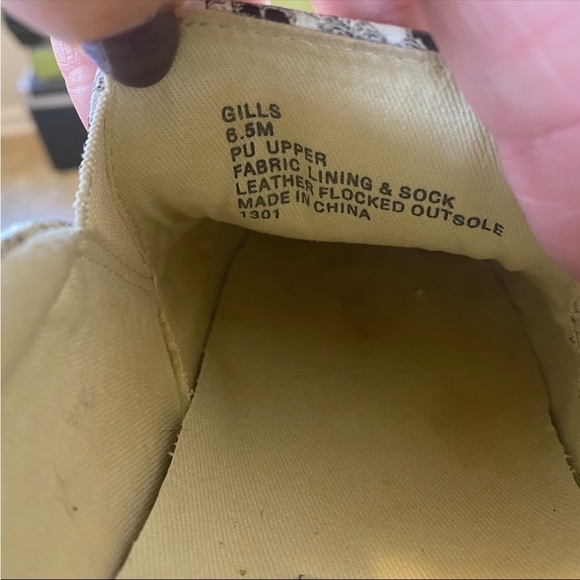 Steve Madden Women's Gills‎ Classic Slip-On Fashion Sneaker, Bone Snake 6.5 - Picture 6 of 10